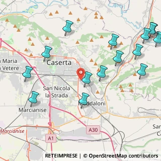 Mappa Via Maddaloni Caprio, 81100 Caserta CE, Italia (5.86733)