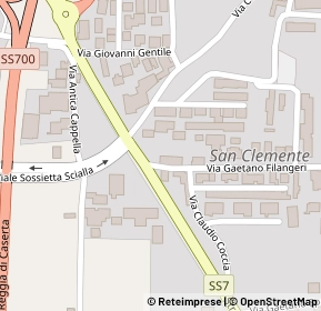 Mappa Viale Sossietta Scialla, 81100 Caserta CE, Italia (0.1)