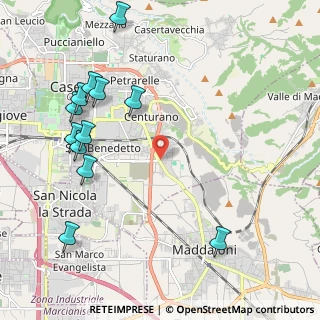 Mappa Viale Sossietta Scialla, 81100 Caserta CE, Italia (2.74417)