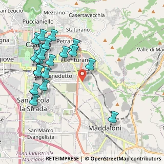 Mappa Via Maddaloni Caprio, 81100 Caserta CE, Italia (2.438)