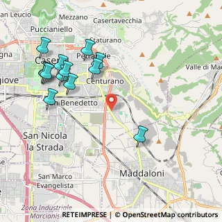 Mappa Via Maddaloni Caprio, 81100 Caserta CE, Italia (2.47231)