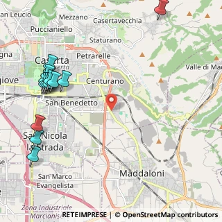 Mappa Via Maddaloni Caprio, 81100 Caserta CE, Italia (3.11)