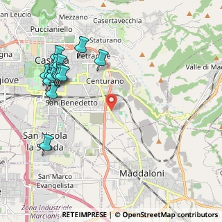 Mappa Via Maddaloni Caprio, 81100 Caserta CE, Italia (2.674)