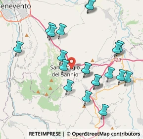 Mappa SS7, 82018 Calvi BN, Italia (4.378)