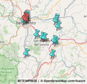 Mappa SS7, 82018 Calvi BN, Italia (7.58722)