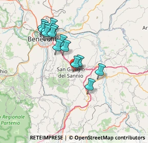 Mappa SS7, 82018 Calvi BN, Italia (6.92786)
