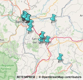 Mappa SS7, 82018 Calvi BN, Italia (7.85667)