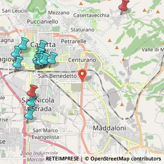 Mappa San Clemente, 81100 Caserta CE, Italia (3.08375)