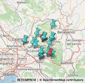 Mappa Via Dante Alighieri, 82011 Airola BN, Italia (9.7375)