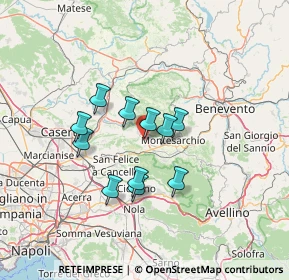 Mappa Via Dante Alighieri, 82011 Airola BN, Italia (11.10818)
