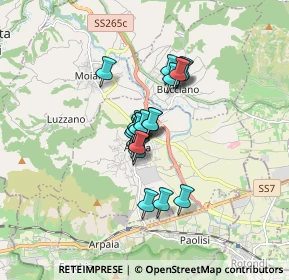 Mappa Via Dante Alighieri, 82011 Airola BN, Italia (1.092)