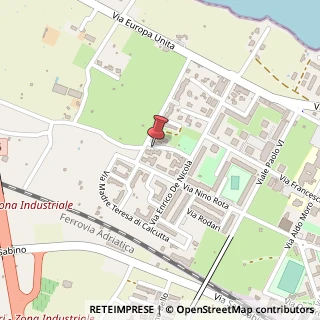 Mappa Via Umberto Terracini, 74, 70042 Mola di Bari, Bari (Puglia)