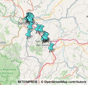 Mappa Via Tommaso Rossi, 82018 San Giorgio del Sannio BN, Italia (6.07737)