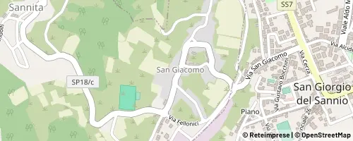 Mappa San Martino Sannita