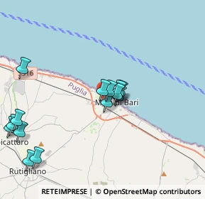 Mappa Via Eugenio Montale, 70042 Mola di Bari BA, Italia (4.41286)