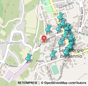 Mappa Via San Giacomo, 82018 San Giorgio del Sannio BN, Italia (0.271)