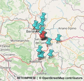 Mappa Via San Giacomo, 82018 San Giorgio del Sannio BN, Italia (9.02429)