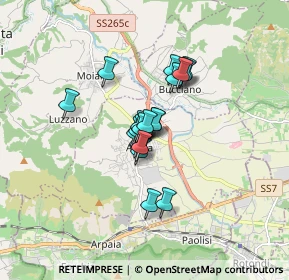 Mappa Via Sannita, 82011 Airola BN, Italia (1.081)