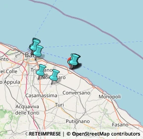 Mappa Piazza Marinai D'Italia, 70042 Mola di Bari BA, Italia (10.465)