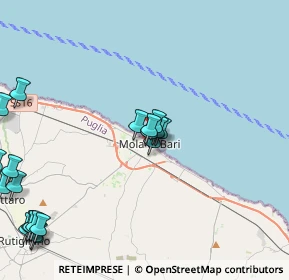 Mappa Via del Trabaccolo, 70042 Mola di Bari BA, Italia (5.936)