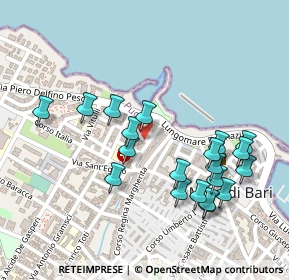 Mappa Via del Trabaccolo, 70042 Mola di Bari BA, Italia (0.2635)