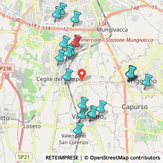 Mappa Str. Ceglie Capurso Triggiano, 70129 Bari BA, Italia (2.4075)