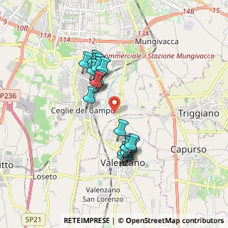 Mappa Str. Ceglie Capurso Triggiano, 70129 Bari BA, Italia (1.6915)