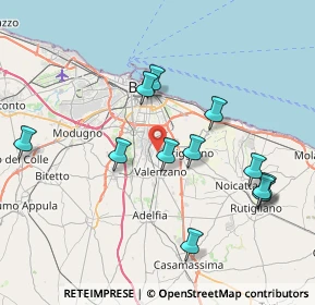 Mappa Str. Ceglie Capurso Triggiano, 70129 Bari BA, Italia (8.445)