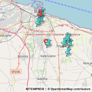 Mappa Str. Ceglie Capurso Triggiano, 70129 Bari BA, Italia (4.28273)