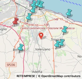 Mappa Str. Ceglie Capurso Triggiano, 70129 Bari BA, Italia (5.38)