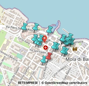 Mappa Via Canova, 70042 Mola di Bari BA, Italia (0.2025)