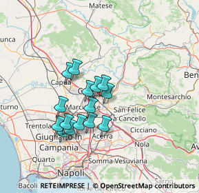 Mappa Via Antica Cappella, 81100 Caserta CE, Italia (11.83333)