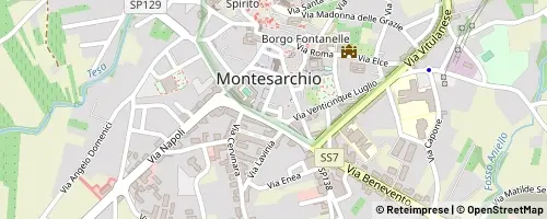 Mappa Montesarchio