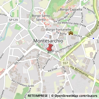 Mappa Via Giovanni Amendola, 29, 82016 Montesarchio, Benevento (Campania)