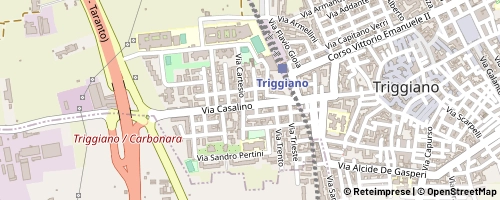 Mappa Triggiano