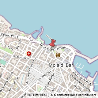 Mappa Via veneto, 30, 70042 Mola di Bari, Bari (Puglia)
