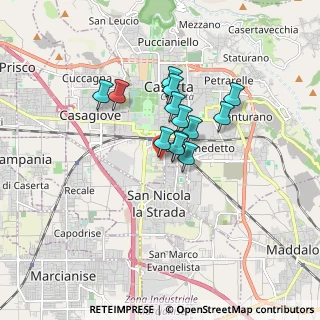 Mappa Via Clanio, 81100 Caserta CE, Italia (1.23692)