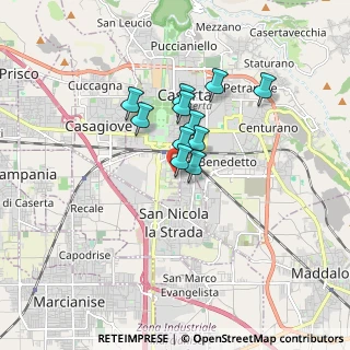 Mappa Via Clanio, 81100 Caserta CE, Italia (1.21455)