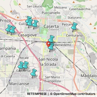 Mappa Via Clanio, 81100 Caserta CE, Italia (2.66182)