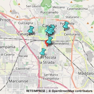 Mappa Via Clanio, 81100 Caserta CE, Italia (1.30692)