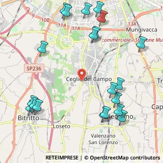 Mappa Via Trieste, 70129 Bari BA, Italia (2.9965)