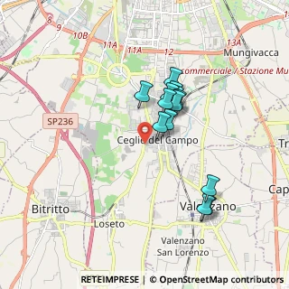 Mappa Via Trieste, 70129 Bari BA, Italia (1.54077)