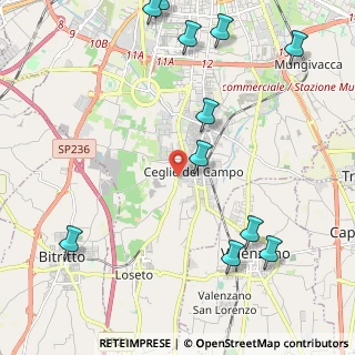 Mappa Via Trieste, 70129 Bari BA, Italia (3.00455)