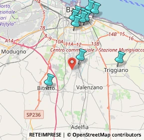 Mappa Via Trieste, 70129 Bari BA, Italia (4.89273)