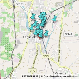 Mappa Via Umberto I, 70100 Bari BA, Italia (0.7015)