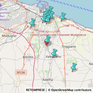 Mappa Via Umberto I, 70100 Bari BA, Italia (4.72)