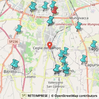 Mappa Via Umberto I, 70100 Bari BA, Italia (2.9345)
