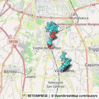 Mappa Via Umberto I, 70100 Bari BA, Italia (1.704)