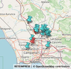 Mappa Via Trieste, 81055 Santa Maria Capua Vetere CE, Italia (8.37235)