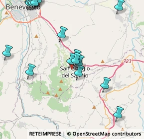 Mappa Piazza Muncipio, 82018 San Giorgio del Sannio BN, Italia (5.8225)